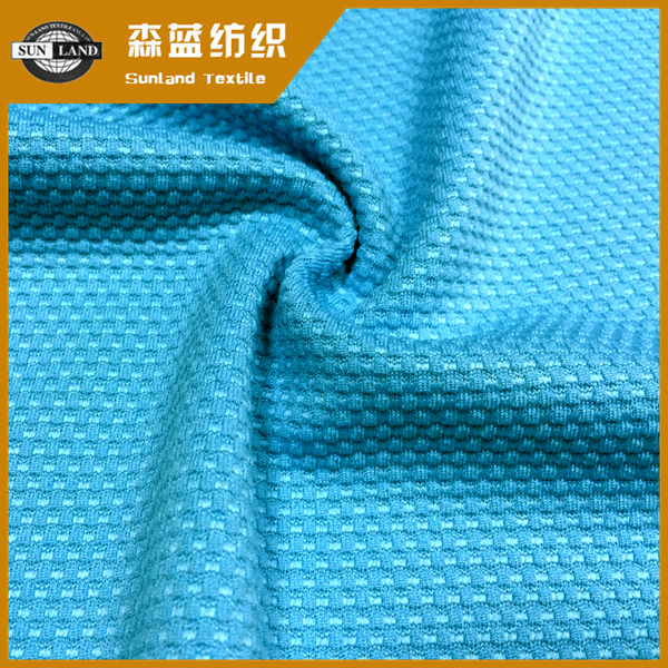 全滌方格蜂巢布 Polyester honeycomb mesh